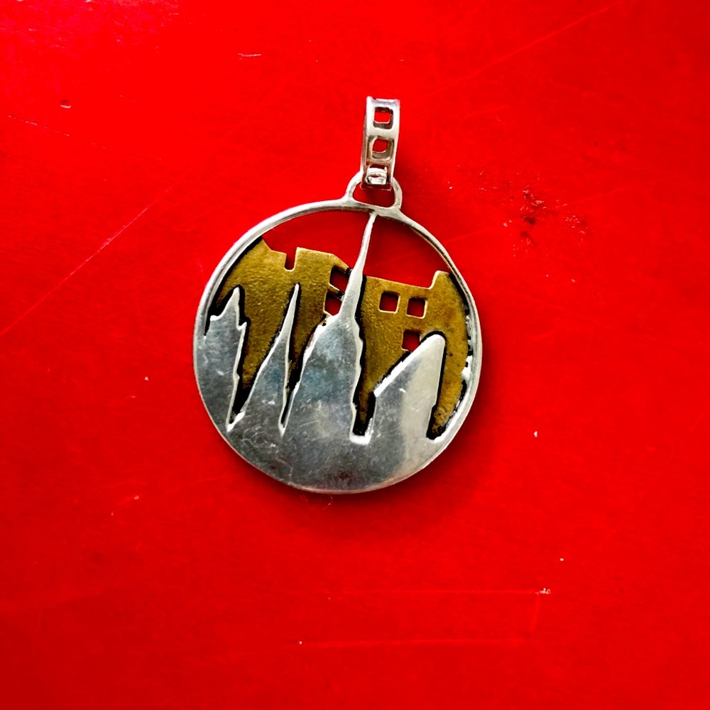 Sterling & Brass NYC Pendant